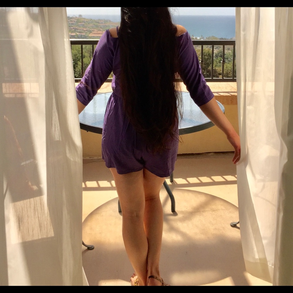 Purple Romper